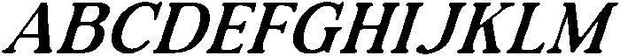 Nova Agency Italic otf (400) Font UPPERCASE