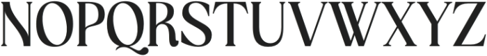Nova Luxe Regular otf (400) Font UPPERCASE