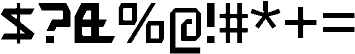 Nova Regular otf (400) Font OTHER CHARS