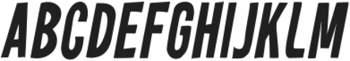 NovaGridSlant-Regular otf (400) Font UPPERCASE