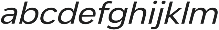 NovaPro-Italic otf (400) Font LOWERCASE