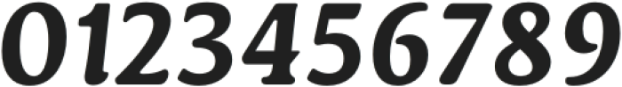 Novaletra Serif CF Ext Bold Italic otf (700) Font OTHER CHARS