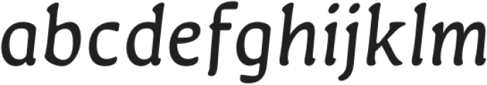 Novaletra Serif CF Light Italic otf (300) Font LOWERCASE