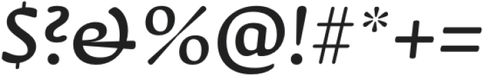 Novaletra Serif CF Medium Italic otf (500) Font OTHER CHARS