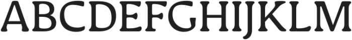 Novaletra Serif CF Regular otf (400) Font UPPERCASE