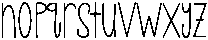 Novaline otf (400) Font LOWERCASE