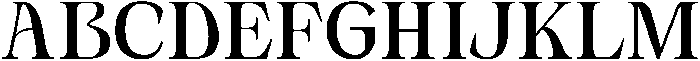 Novarick Bold otf (700) Font UPPERCASE