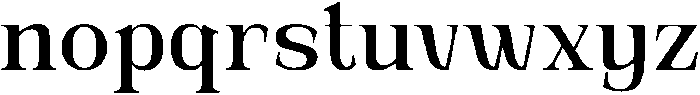Novarick Bold otf (700) Font LOWERCASE