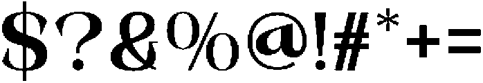 Novarick Extra Bold otf (700) Font OTHER CHARS
