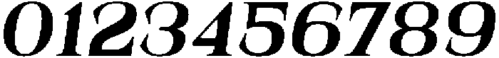 Novarick Italic Black otf (900) Font OTHER CHARS