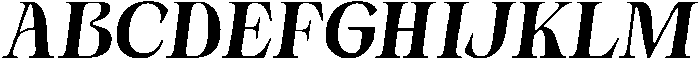 Novarick Italic Black otf (900) Font UPPERCASE