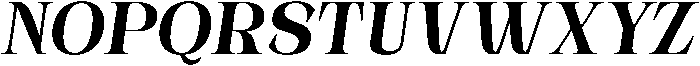 Novarick Italic Black otf (900) Font UPPERCASE