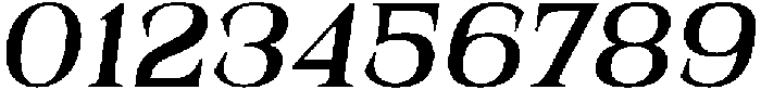 Novarick Italic Bold otf (700) Font OTHER CHARS