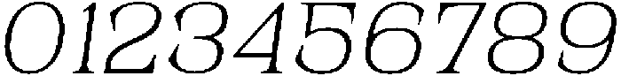 Novarick Italic Extra Light otf (200) Font OTHER CHARS