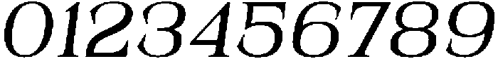 Novarick Italic Medium otf (500) Font OTHER CHARS