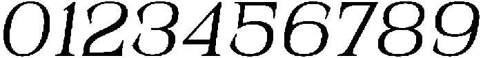 Novarick Italic Regular otf (400) Font OTHER CHARS