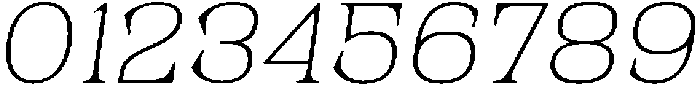 Novarick Italic Thin otf (100) Font OTHER CHARS