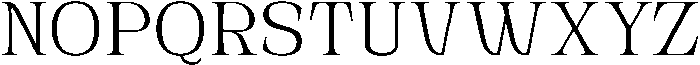 Novarick Light otf (300) Font UPPERCASE