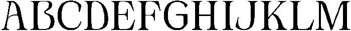 Novarick Medium otf (500) Font UPPERCASE