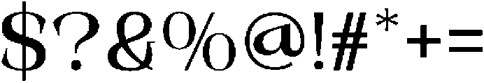 Novarick Semi Bold otf (600) Font OTHER CHARS