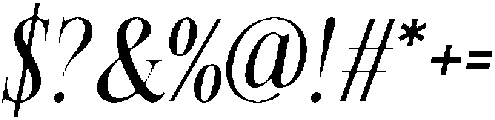 Novela Clasica Italic otf (400) Font OTHER CHARS