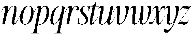 Novela Clasica Italic otf (400) Font LOWERCASE