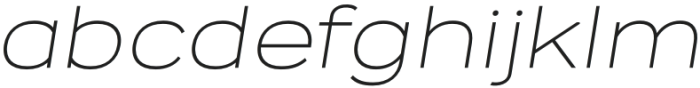 Novelin Light Italic otf (300) Font LOWERCASE