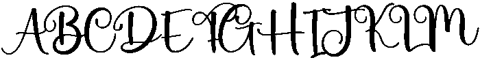 November Regular otf (400) Font UPPERCASE