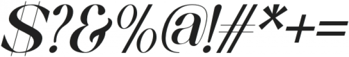 Novembra Serif Font - Italic otf (400) Font OTHER CHARS