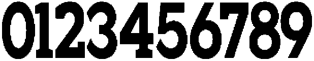 Noverion Slab Bold Condensed otf (700) Font OTHER CHARS