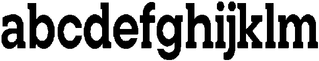 Noverion Slab Bold Condensed otf (700) FONT