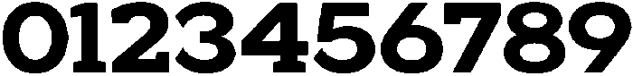 Noverion Slab Bold Expanded otf (700) Font OTHER CHARS