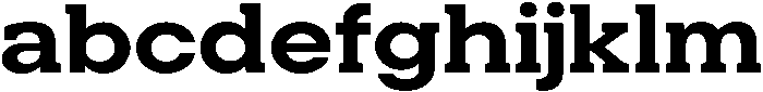 Noverion Slab Bold Expanded otf (700) FONT