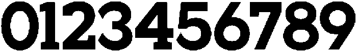 Noverion Slab Bold otf (700) Font OTHER CHARS