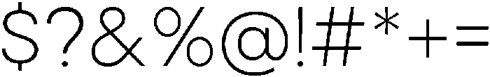 Noverion Slab Extra Light otf (200) Font OTHER CHARS
