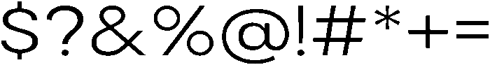 Noverion Slab Light Expanded otf (300) Font OTHER CHARS