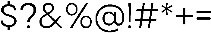 Noverion Slab Light otf (300) Font OTHER CHARS