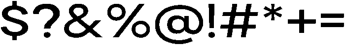 Noverion Slab Medium Expanded otf (500) Font OTHER CHARS