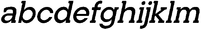 Noverion Slab Medium Slanted otf (500) FONT