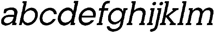 Noverion Slab Slanted otf (400) FONT