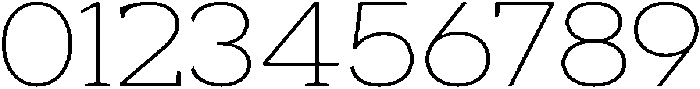 Noverion Slab Thin Expanded otf (100) Font OTHER CHARS