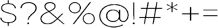 Noverion Slab Thin Expanded otf (100) Font OTHER CHARS