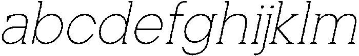 Noverion Slab Thin Slanted otf (100) FONT