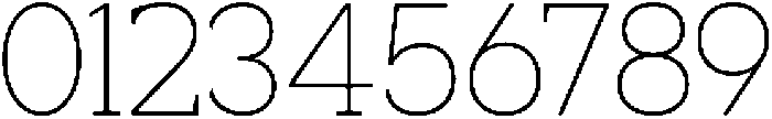 Noverion Slab Thin otf (100) Font OTHER CHARS