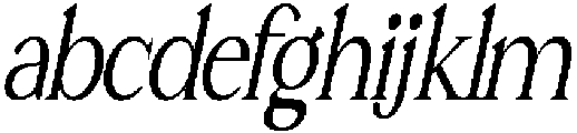 Noveris Serif Condensed Slant otf (400) FONT