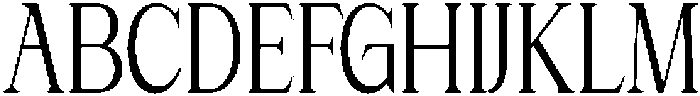 Noveris Serif Condensed otf (400) Font UPPERCASE