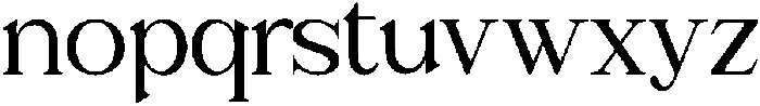 NoverisSerif-Regular otf (400) Font LOWERCASE
