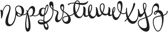 Novety Script Bold otf (700) Font LOWERCASE