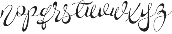 Novety Script Italic otf (400) Font LOWERCASE