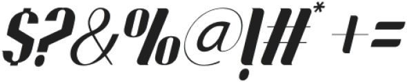 Novintha Italic otf (400) Font OTHER CHARS